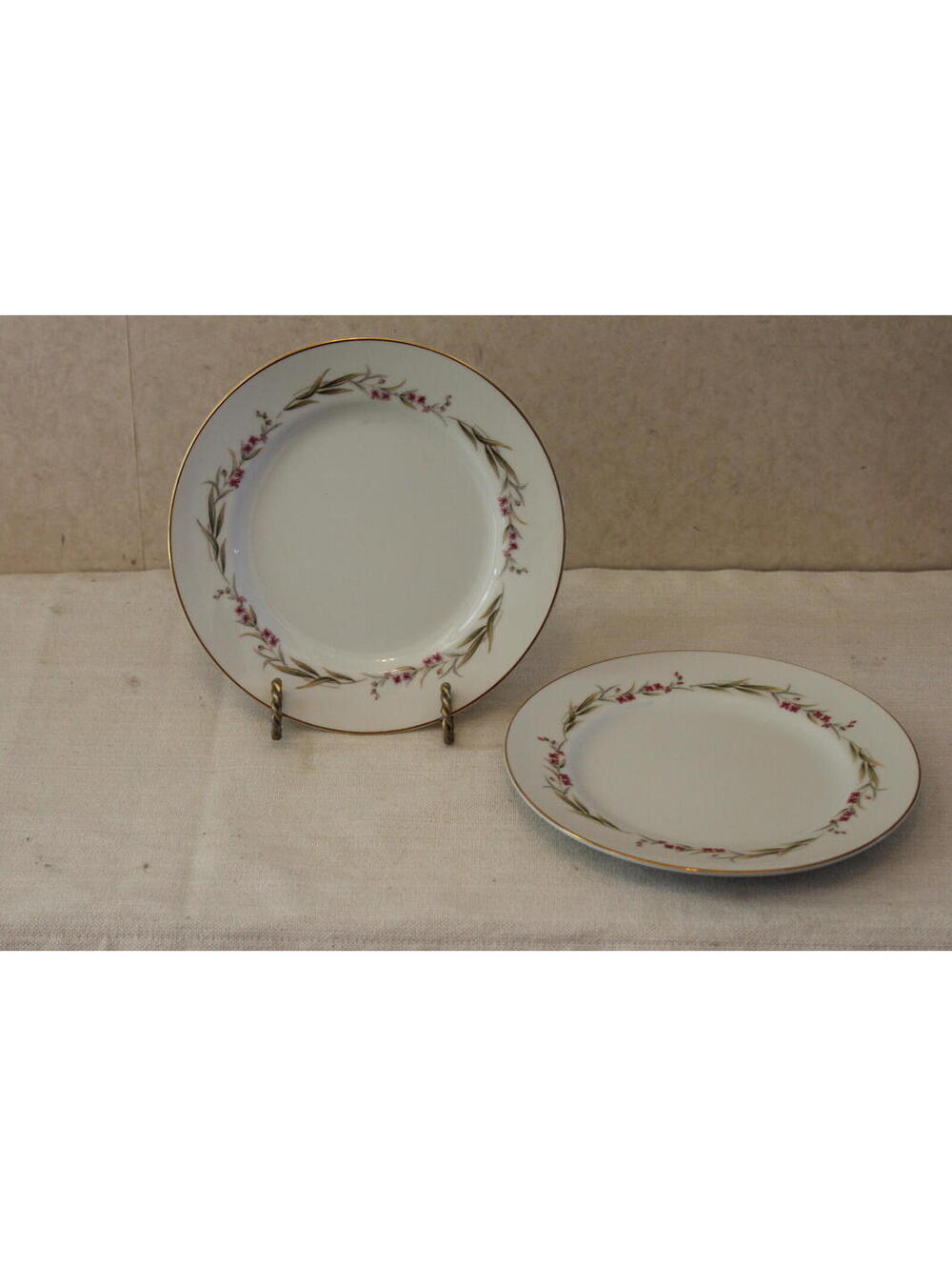 Vintage Prestige Fine China Japan Salad Plates - Set of 2